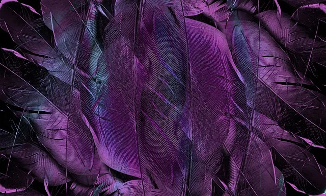 Free Feather Pattern photo and picture