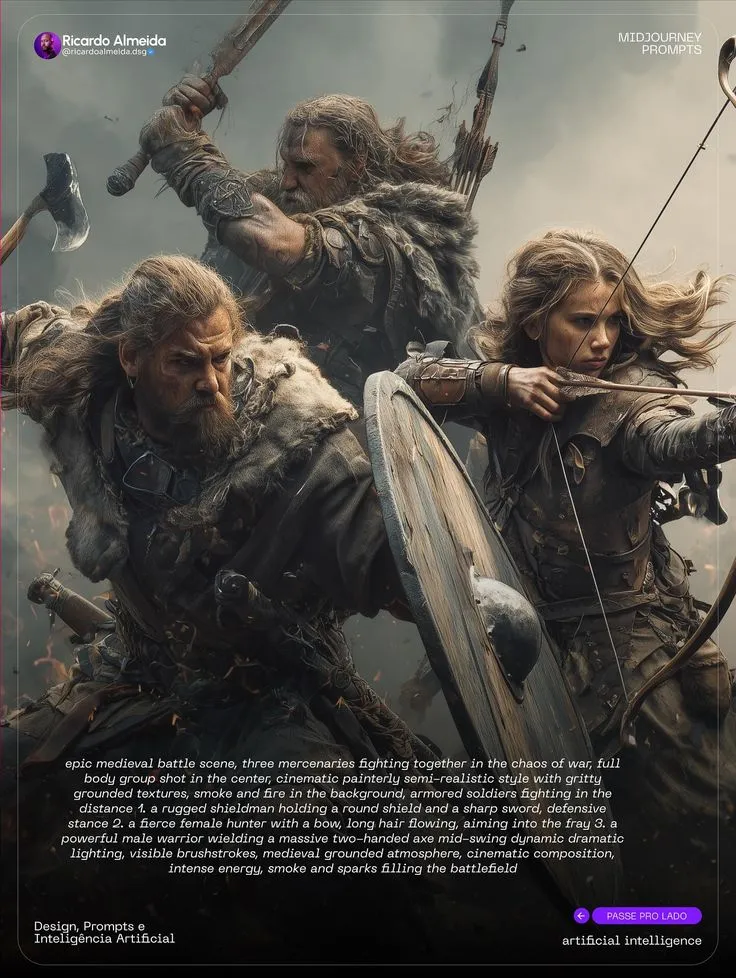 Uma seleção especial de prompts da comunidade do Midjourney.#chatgpt4 #ia #dsgn #conteudo #ui #ux #figma #figmadesigner #figmadesign #midjourneyaiart #midjourneycommunity