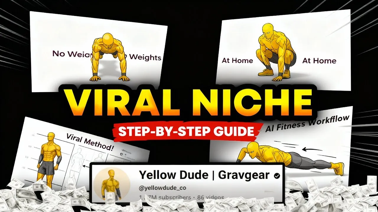 How To Make Videos Like Yellow Dude (USA Fitness Faceless Channel Reveal)