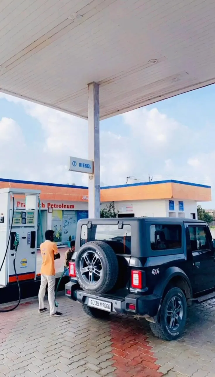 #thar #black #petrolpump