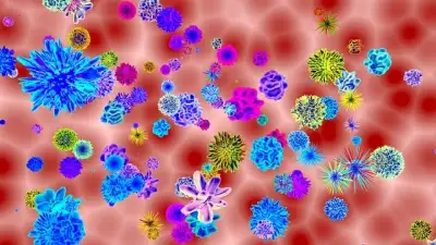 Free Viruses Abstract illustration and picture