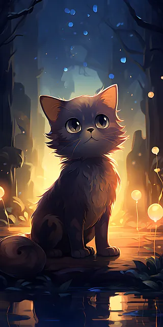 Free Cat Domestic Animal illustration and picture