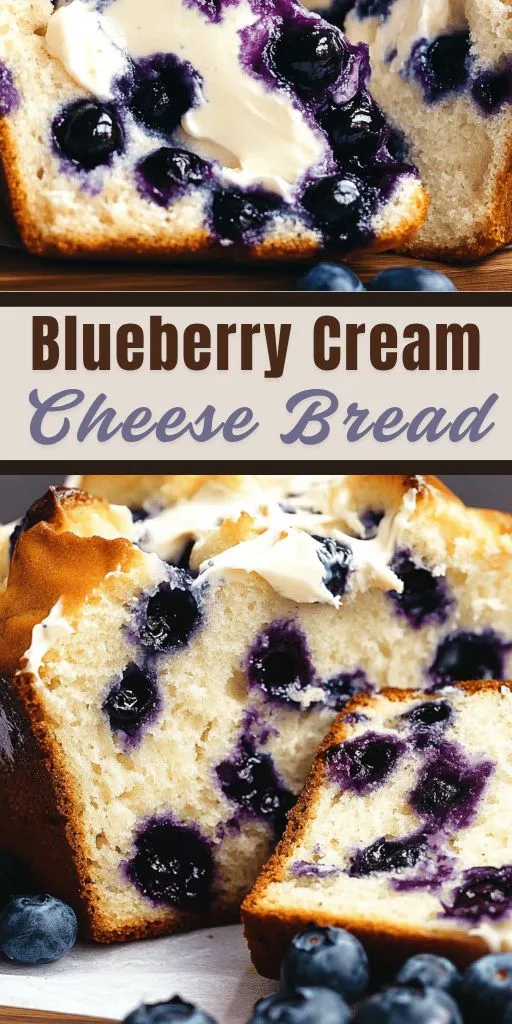 Blueberry Cream Cheese Bread Recipe
