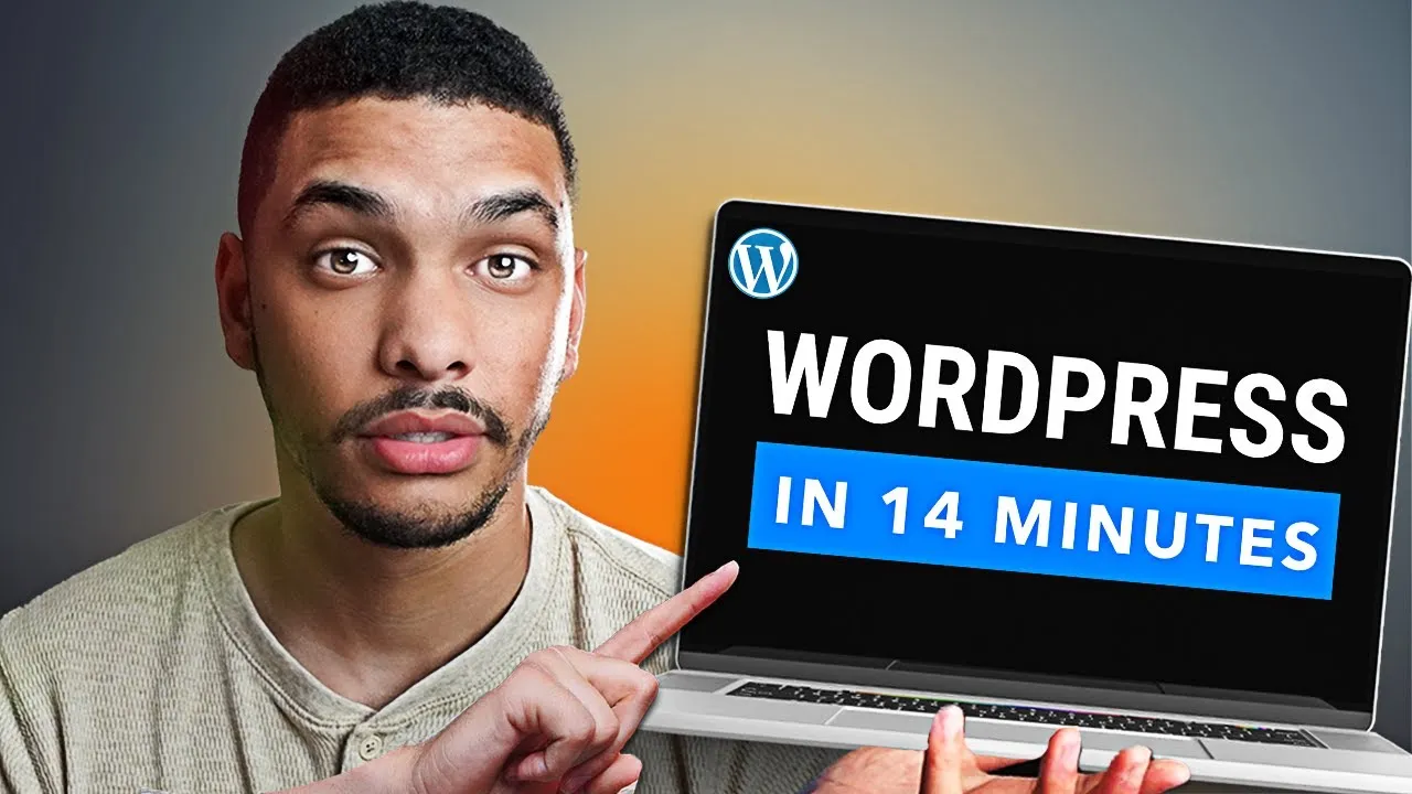 How to Make a WordPress Website in 14 Minutes (Tutorial)