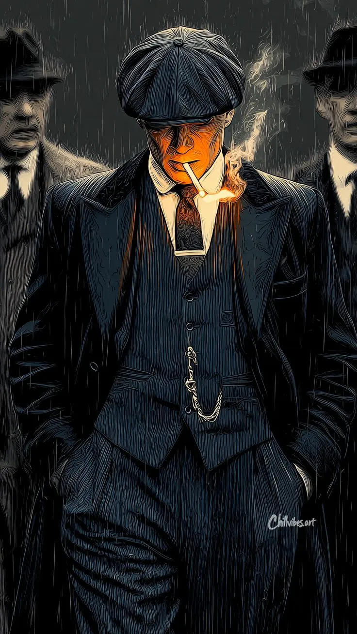 Calm streets hide dangerous minds.🖤✨ The Peaky Blinders walk with purpose — every step a story of power and precision.  💬 Drop a 💨 if you’d walk their path. 🔖 Save this if the vibe speaks to your soul.  ✯ ━━━━━━ ✧ ━━━━━ ✯ Follow ➧ @chillvibes.art ✯ ━━━━━━