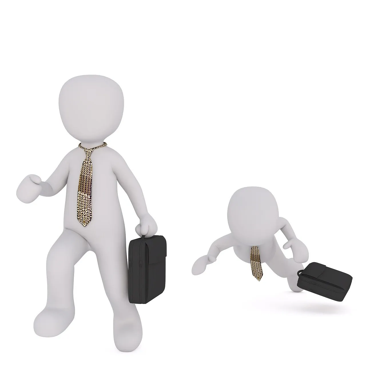 Free White Male 3D Model illustration and picture