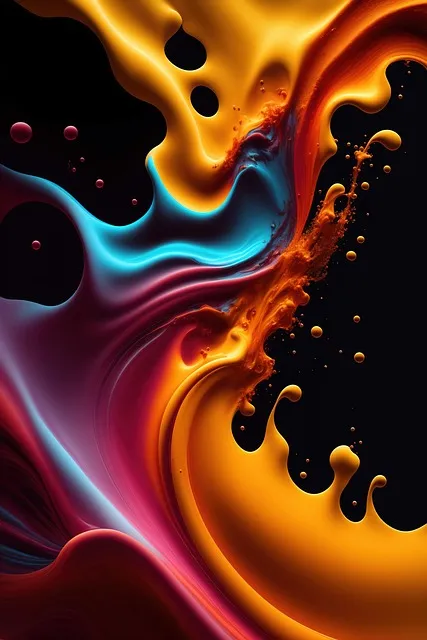 Free Ai Generated Paint Splash illustration and picture