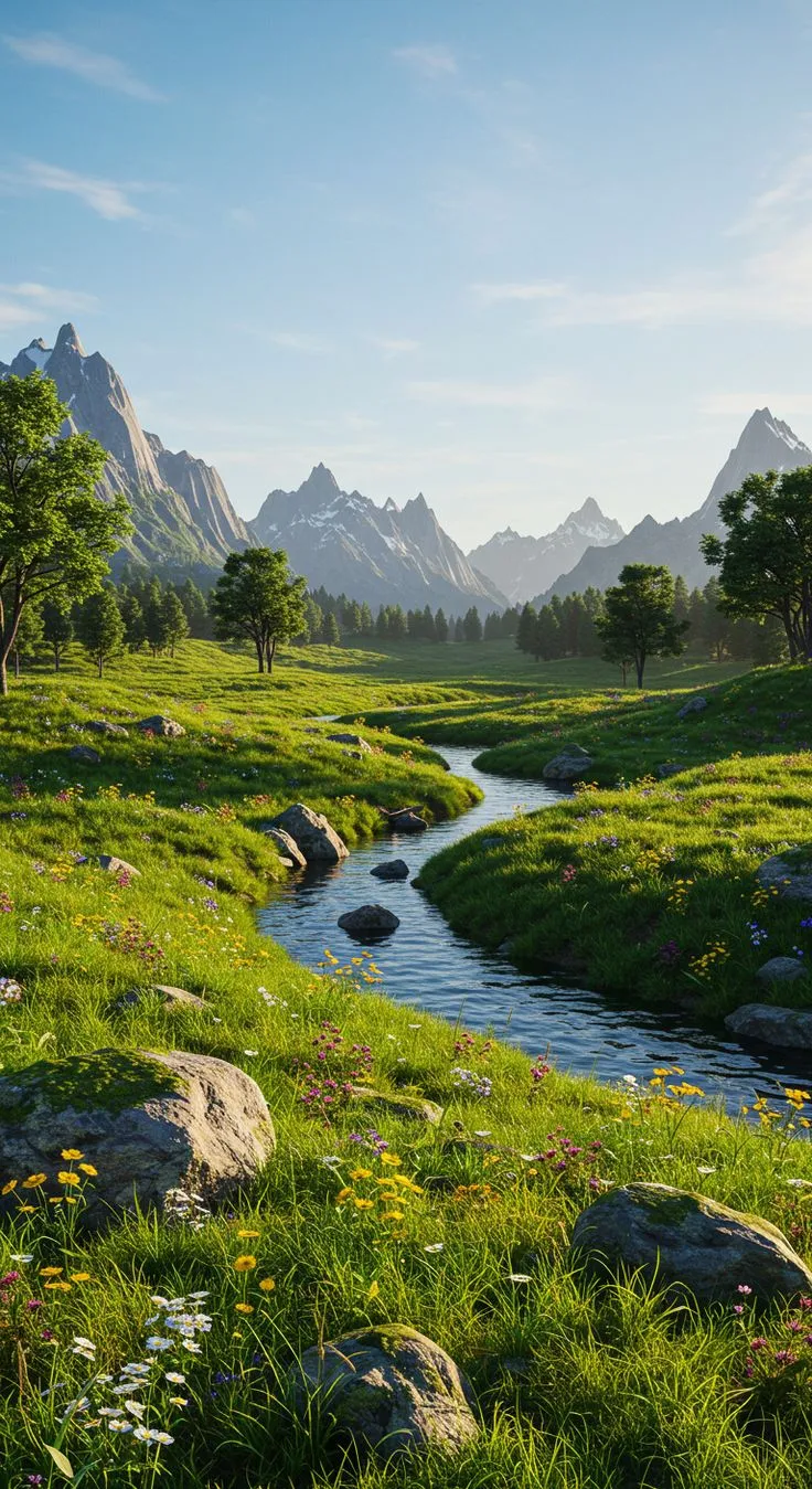 🌿 Susurros del Valle y Brisa de Libertad 🌄✨