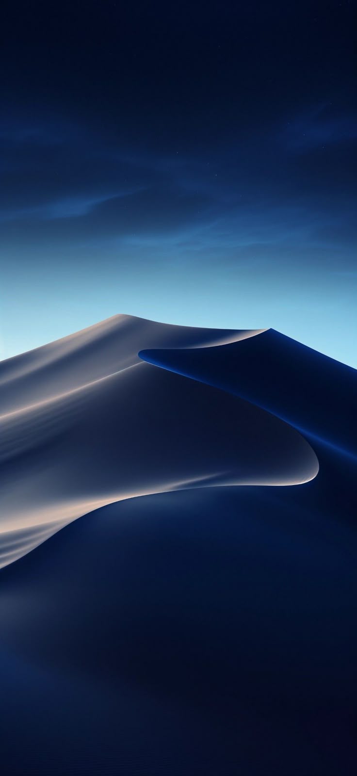 Blue Desert Dunes