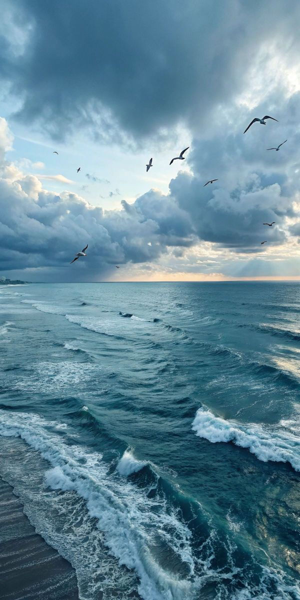 Stormy Sea Clouds