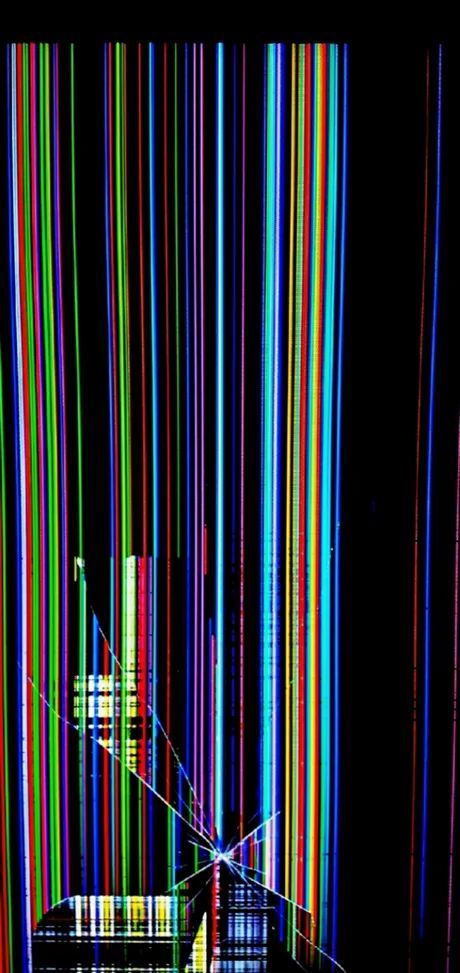 Glitch Broken Screen